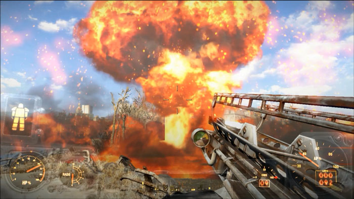 用HTC Vive玩《辐射4》:感觉可以打9分 IT.com