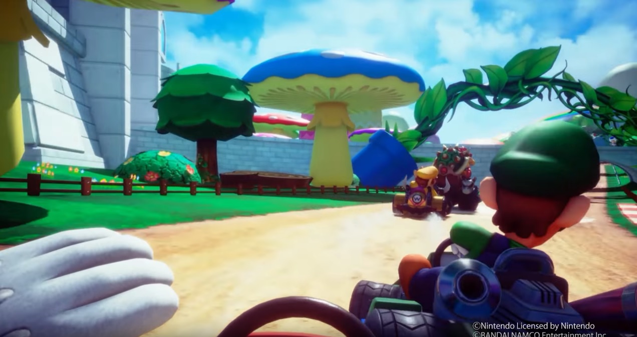 'Mario Kart VR GP' Heads Up Bandai Namco's New VR Arcade Push Road to VR