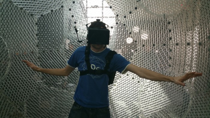 Picture taken by Michael Douglas as I venture into a virtual world