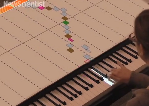Mixed Reality Piano Trainer Makes Learning the Piano Easy and