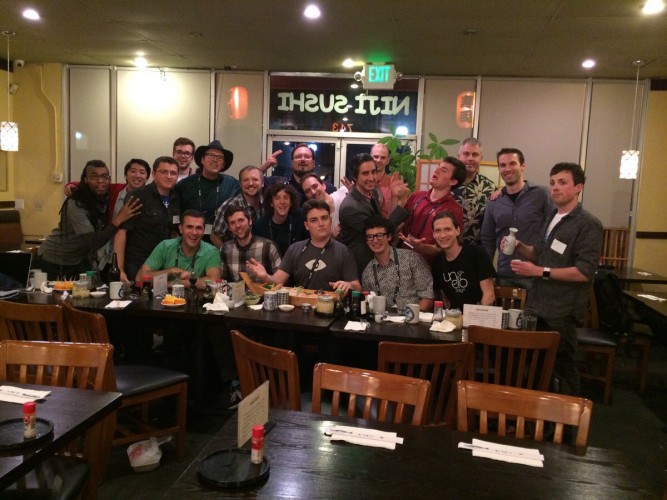 "The Virtual Last Supper" Courtesy of Cosmo Scharf's iPhone