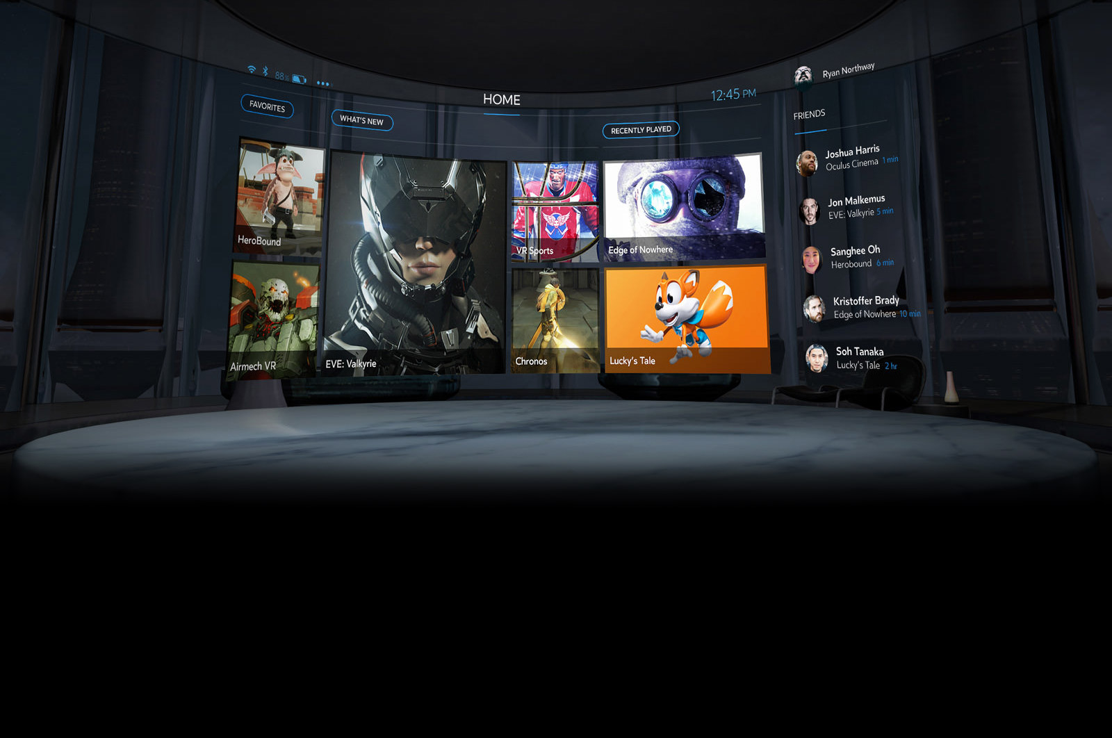 Oculus 'Home' Brings Enabled Games Portal to the Consumer Rift Road to
