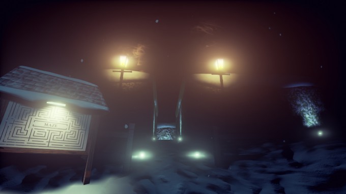 the maze the caretaker