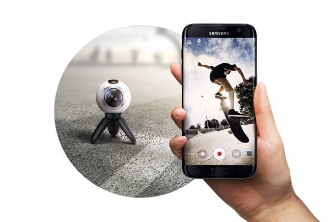 samsung gear 360 camera unpacked