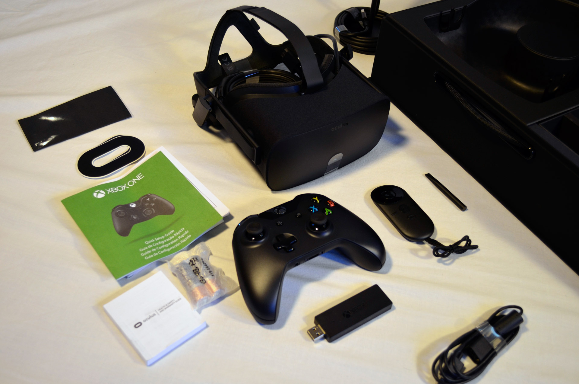 story Get tangled side Unboxing the New Oculus Rift Step-by-Step in Pictures – Road to VR