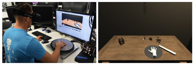 oculus research hapticwave haptics siggraph