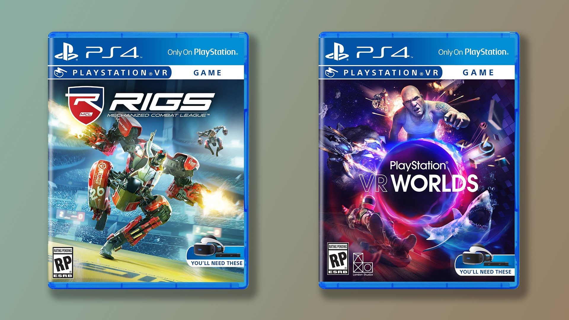 Игры на озоне на playstation. Rigs Sony ps4 диск. PLAYSTATION игры. Игры на плейстейшен 4. PS VR игры.