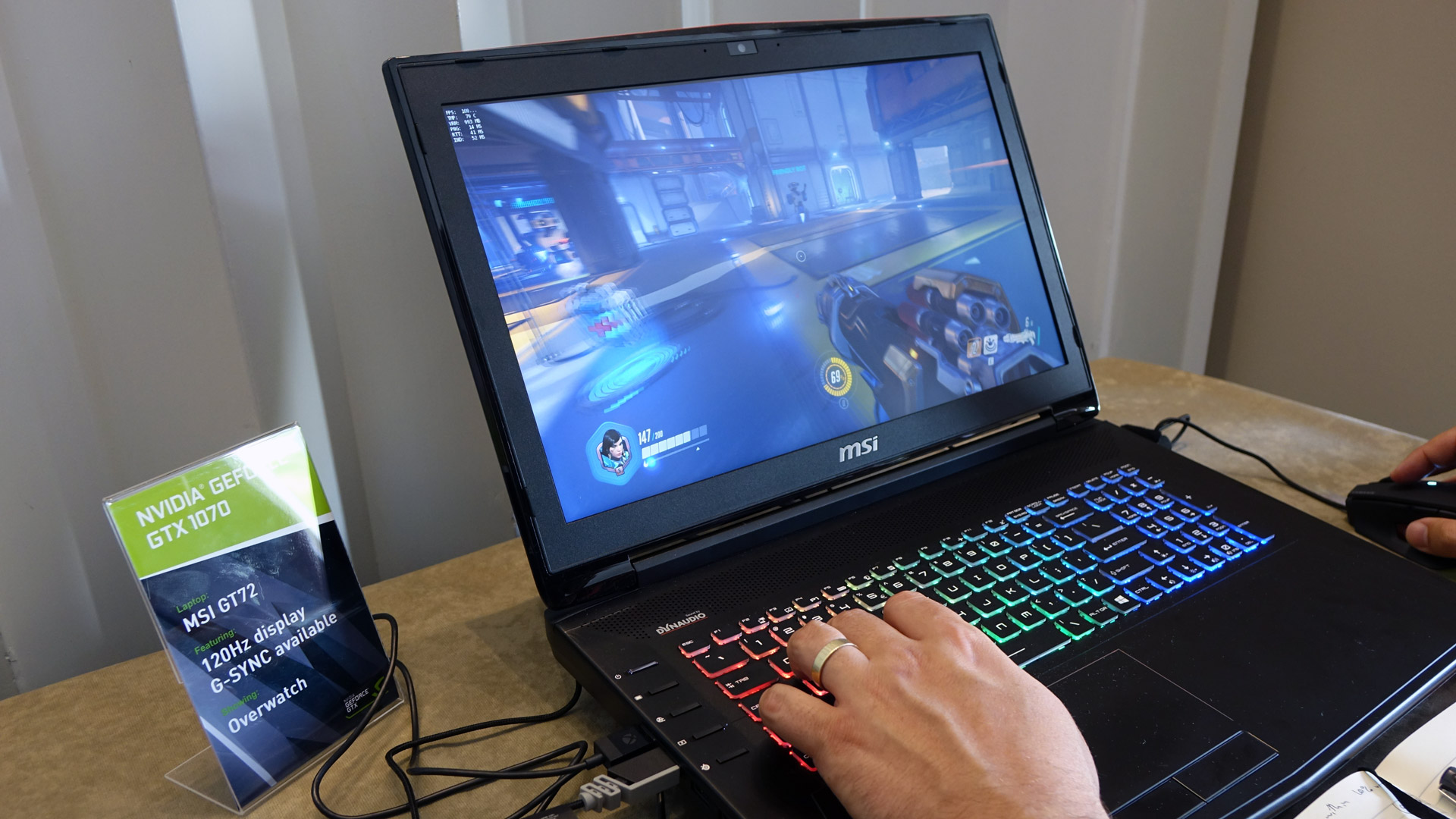 Hearty enkemand Knoglemarv NVIDIA GTX 10-Series Notebooks Have Desktop VR Performance