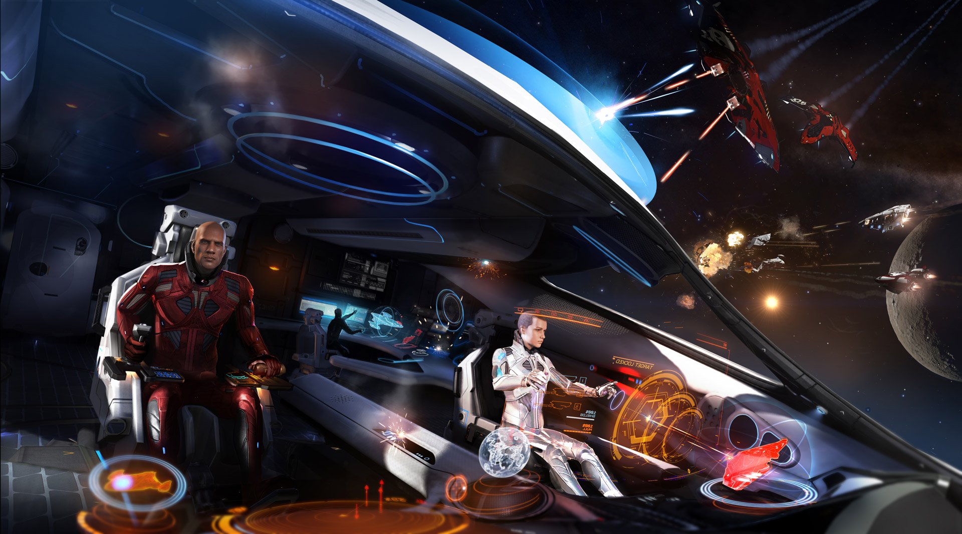 Dangerous: Commanders' Update 2.3 Brings Multi-crew Co-pilot Feature