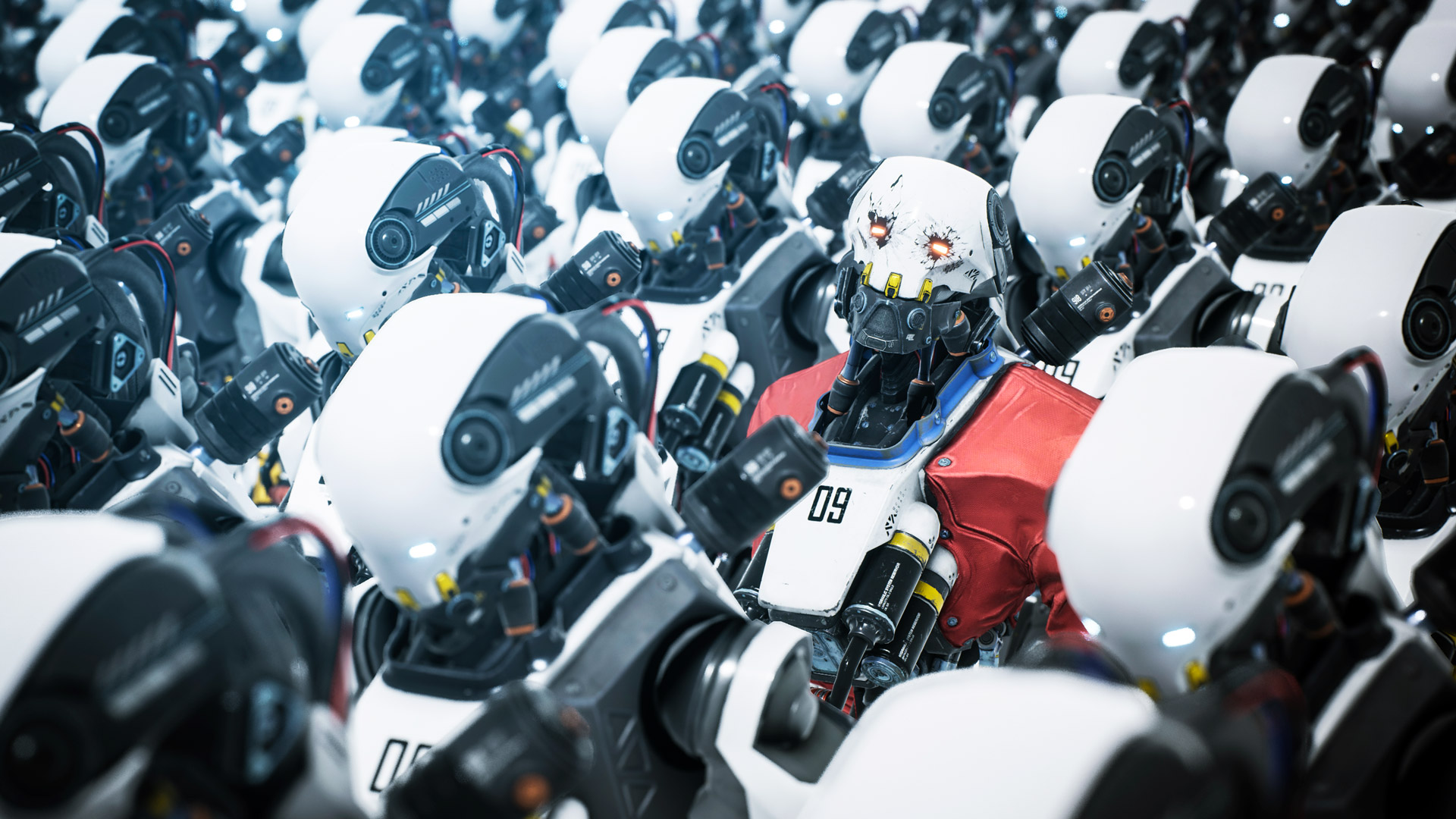 Autonomi Let at ske Vask vinduer Robo Recall' Behind-the-scenes – Insights and Artwork from Epic Games