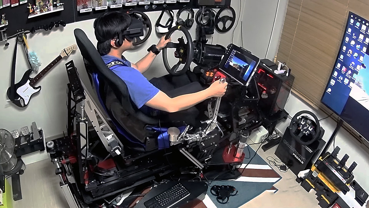 vandrerhjemmet strømper taxa It's Ok to Be Jealous of This $25,000 VR Racing Rig, We Are Too