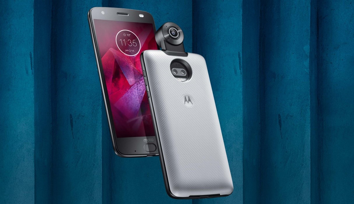 White Motorola Moto 89596N 360 Camera Moto Mod for Moto Z Phones  723755895966