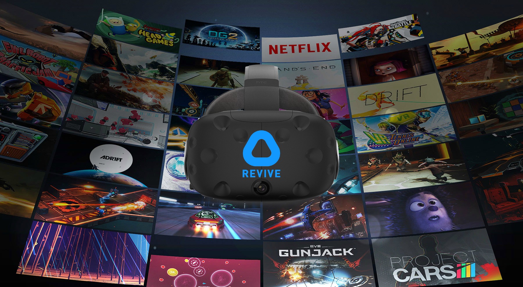 Latest 'Revive' Update Lets You Play 35 Oculus Home Games on HTC