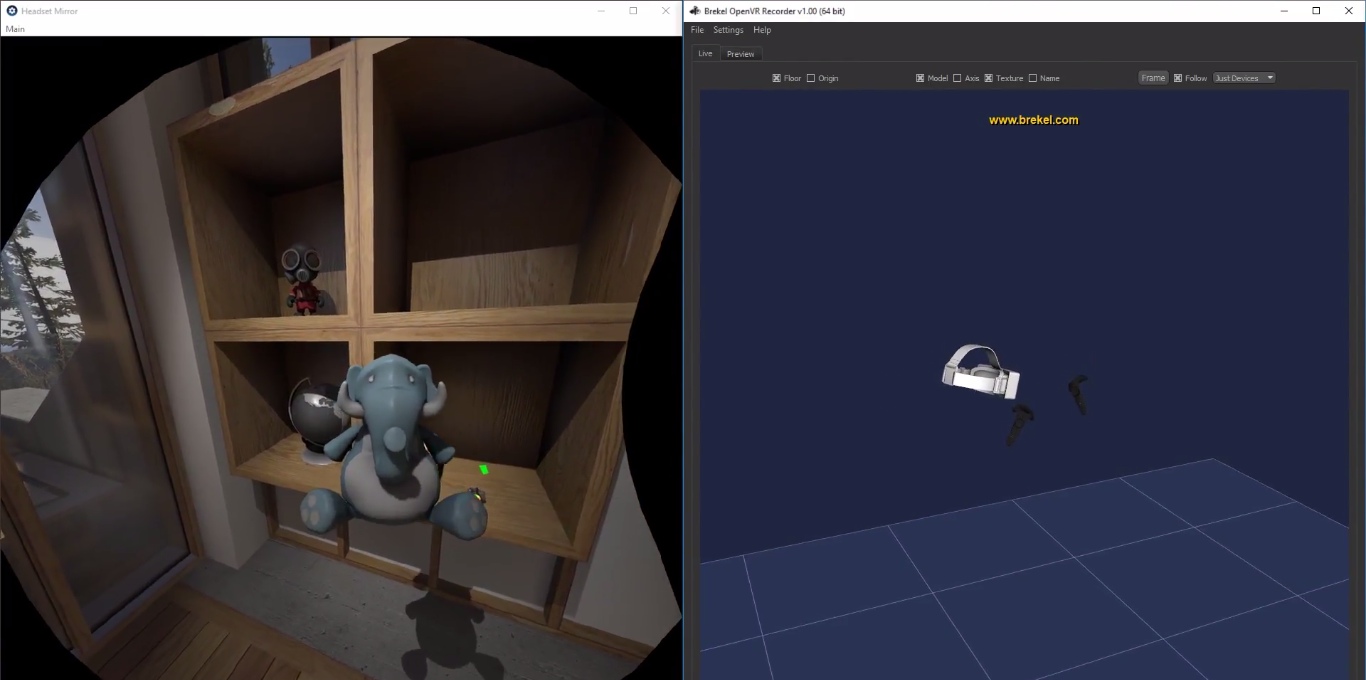 fysisk Brobrygge skrig OpenVR Recorder' is a Powerful Tool for Capturing Tracking and Input Data –  Road to VR