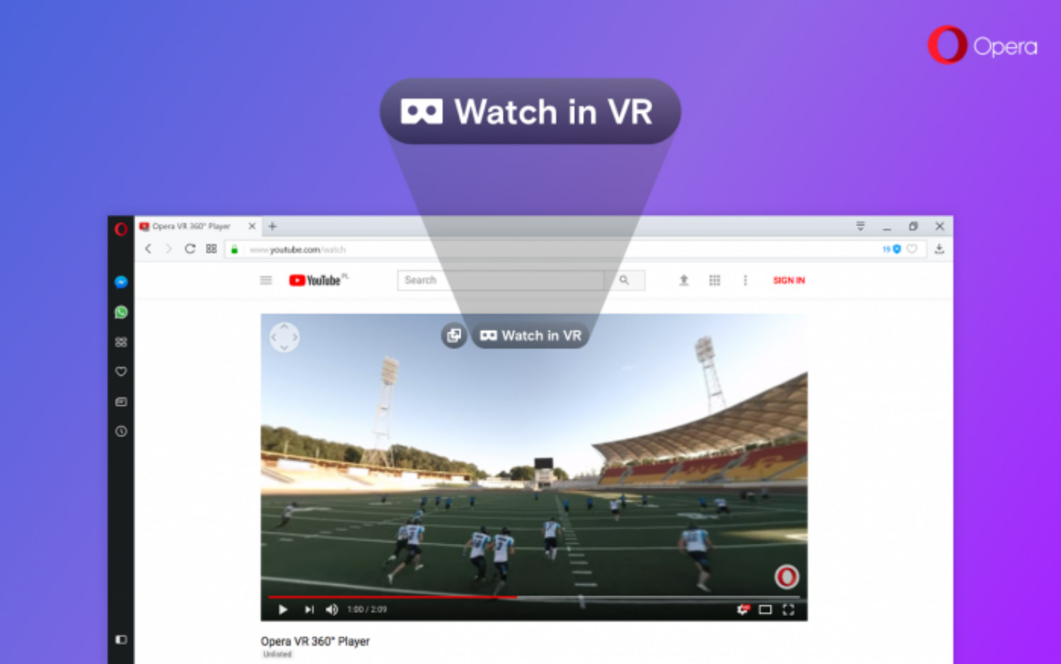 Glat latin matchmaker Opera Browser Adds 360 Video Player for VR Headsets, Plans Full WebVR  Support – Road to VR