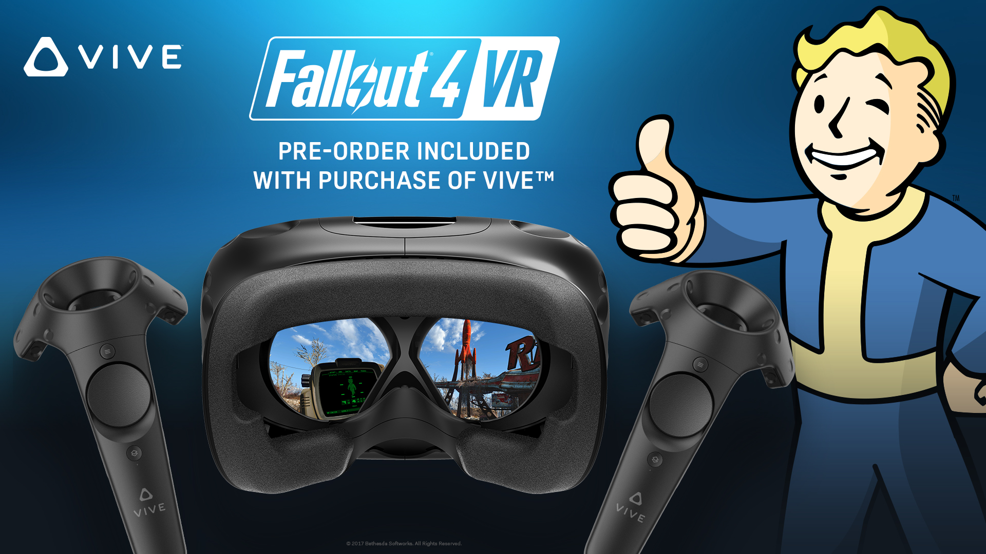 vejr Smidighed stress Fallout 4 VR' Now Comes Free With Purchase of HTC Vive – Road to VR