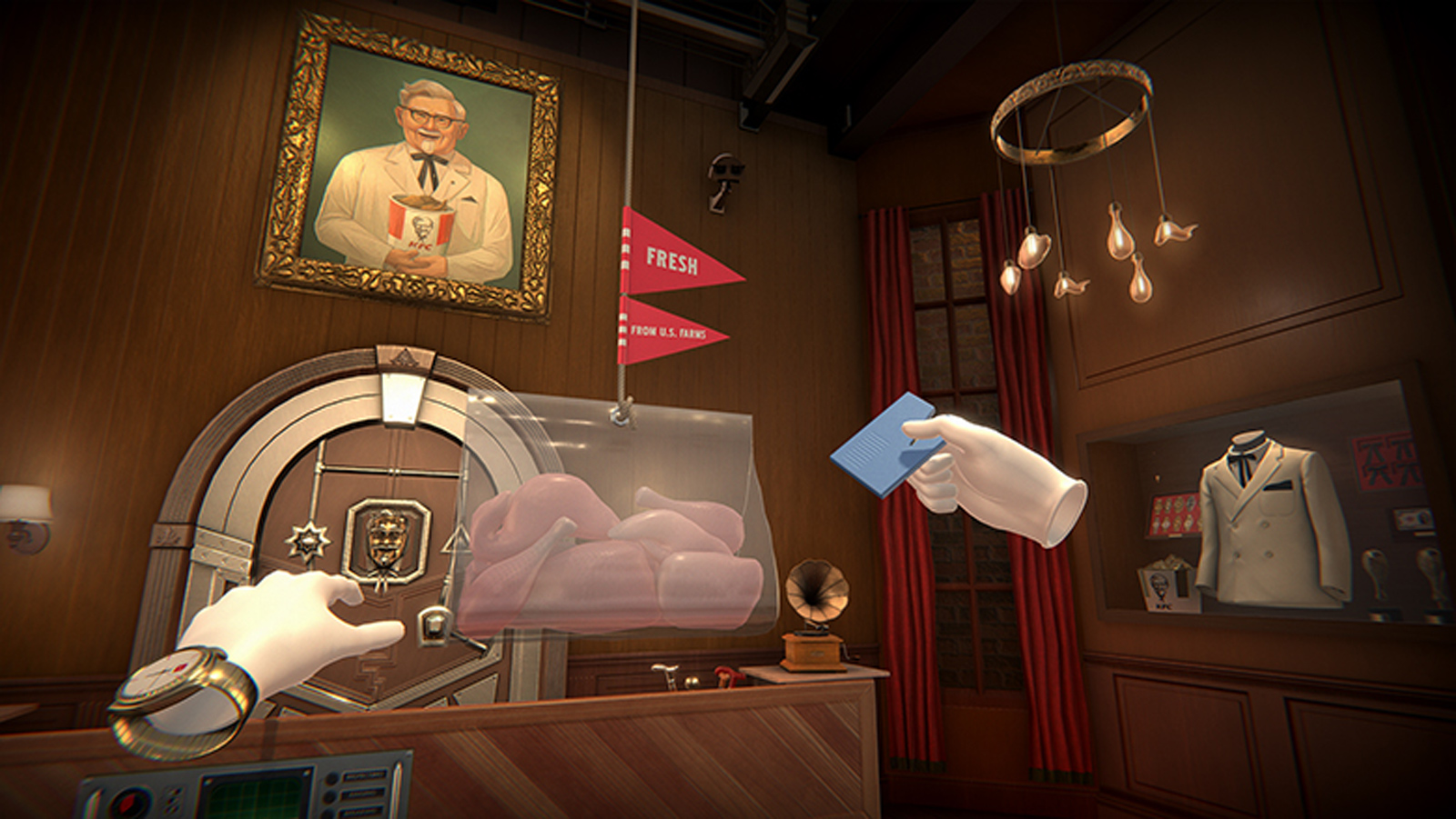 Erobring Senatet fænomen KFC Releases Its Wacky VR Chicken-Frying Escape Room for Oculus Rift – Road  to VR