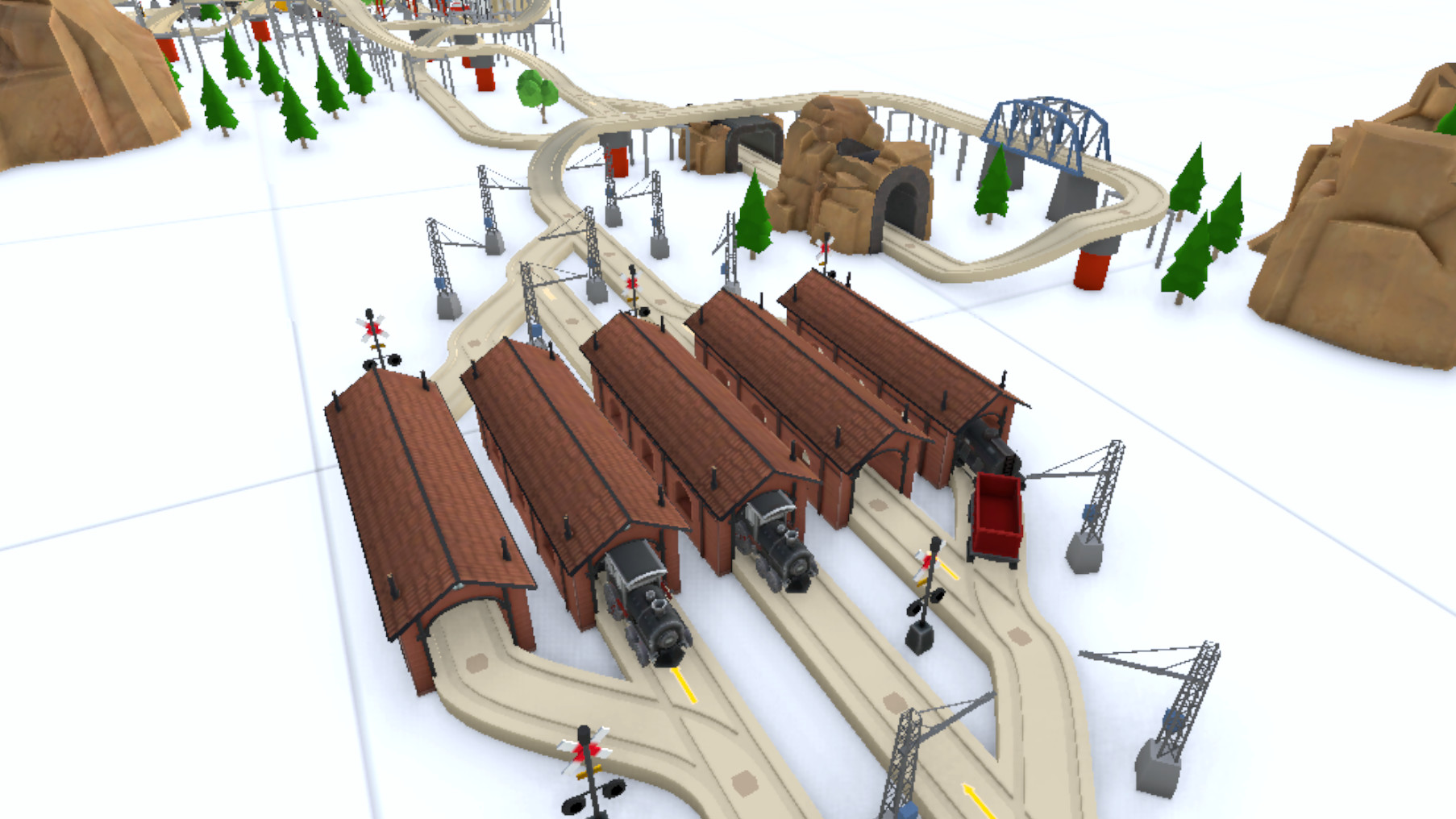 spille klaver Sky tennis TrainerVR' is a Physics-based Model Train Set that Brings You Back to  Simpler Times – Road to VR