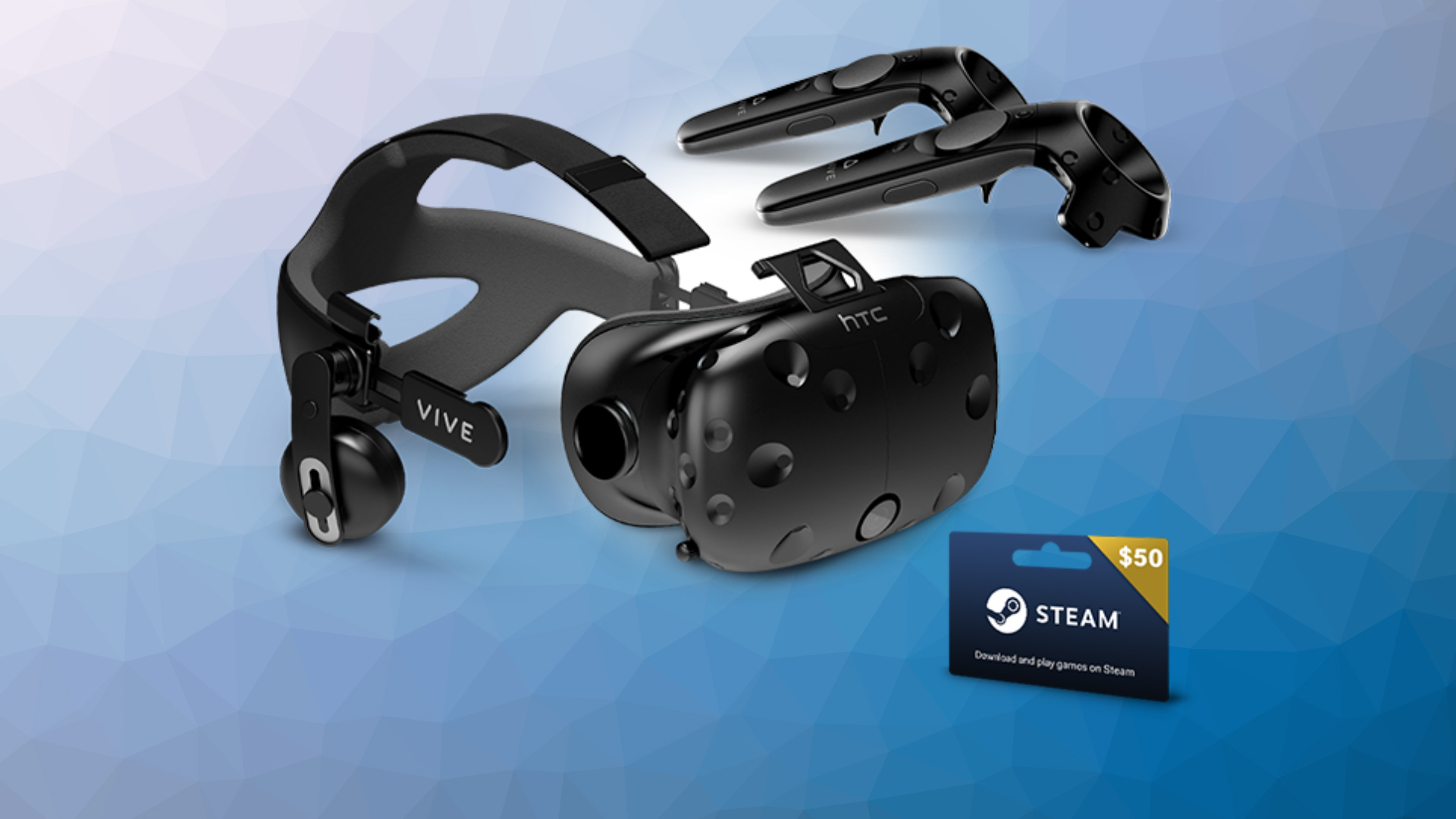 Winter Vive Deal: $600 for HTC Vive, Audio Strap, 4 VR' + $50 Steam Voucher – VR