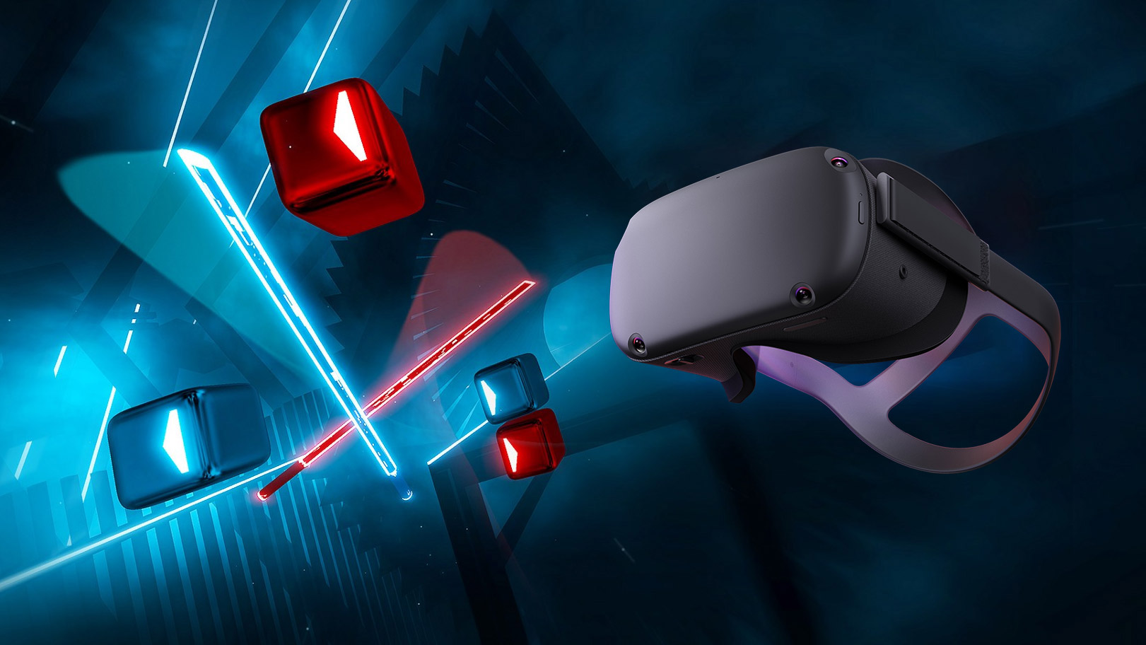 Oculus Quest Tracking Handles Beat Saber On Expert Difficulty