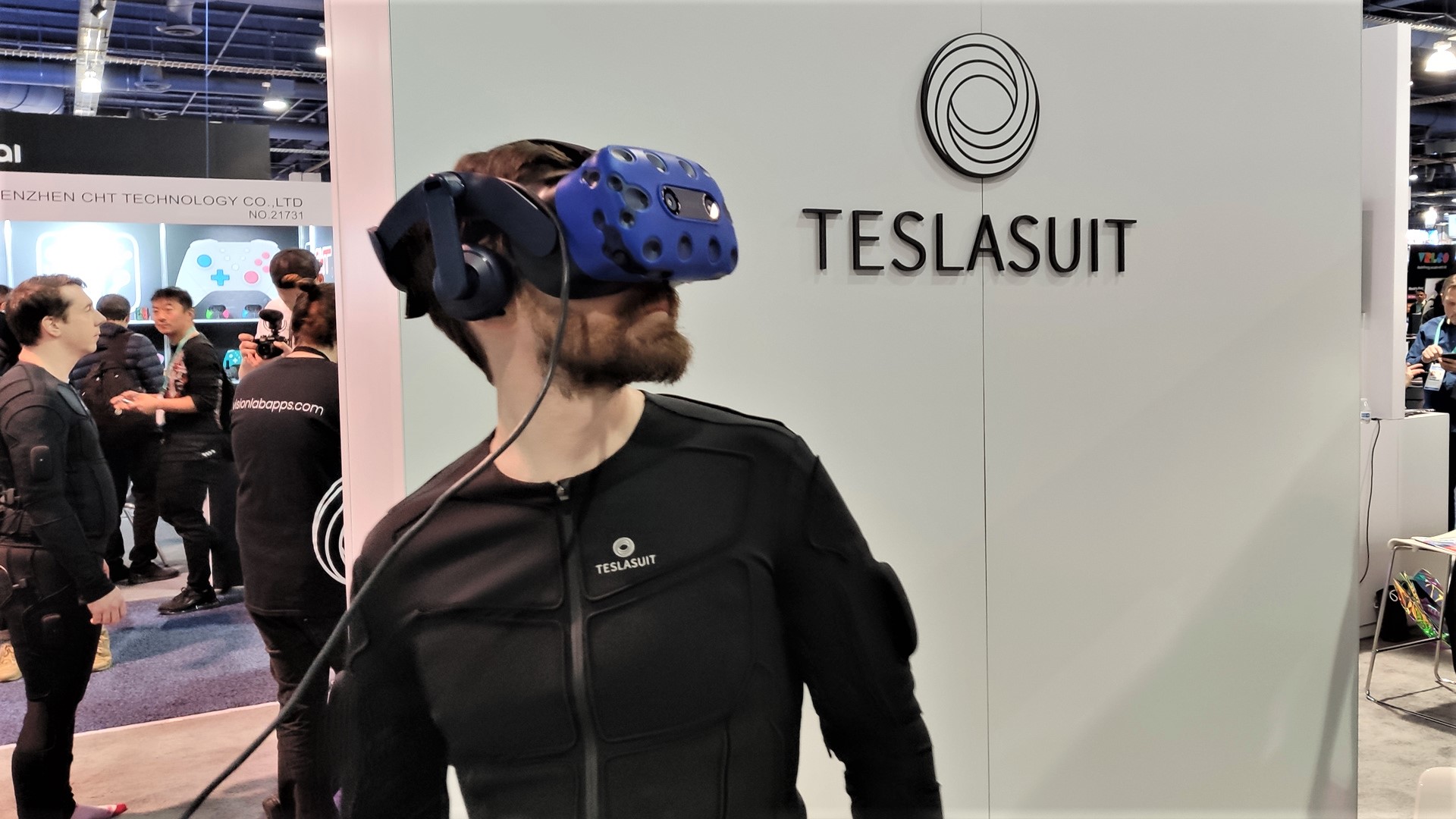 Recollection Feje Politisk CES 2020: Experiencing Shock & Awe with Teslasuit's Electro-stimulation  Haptics
