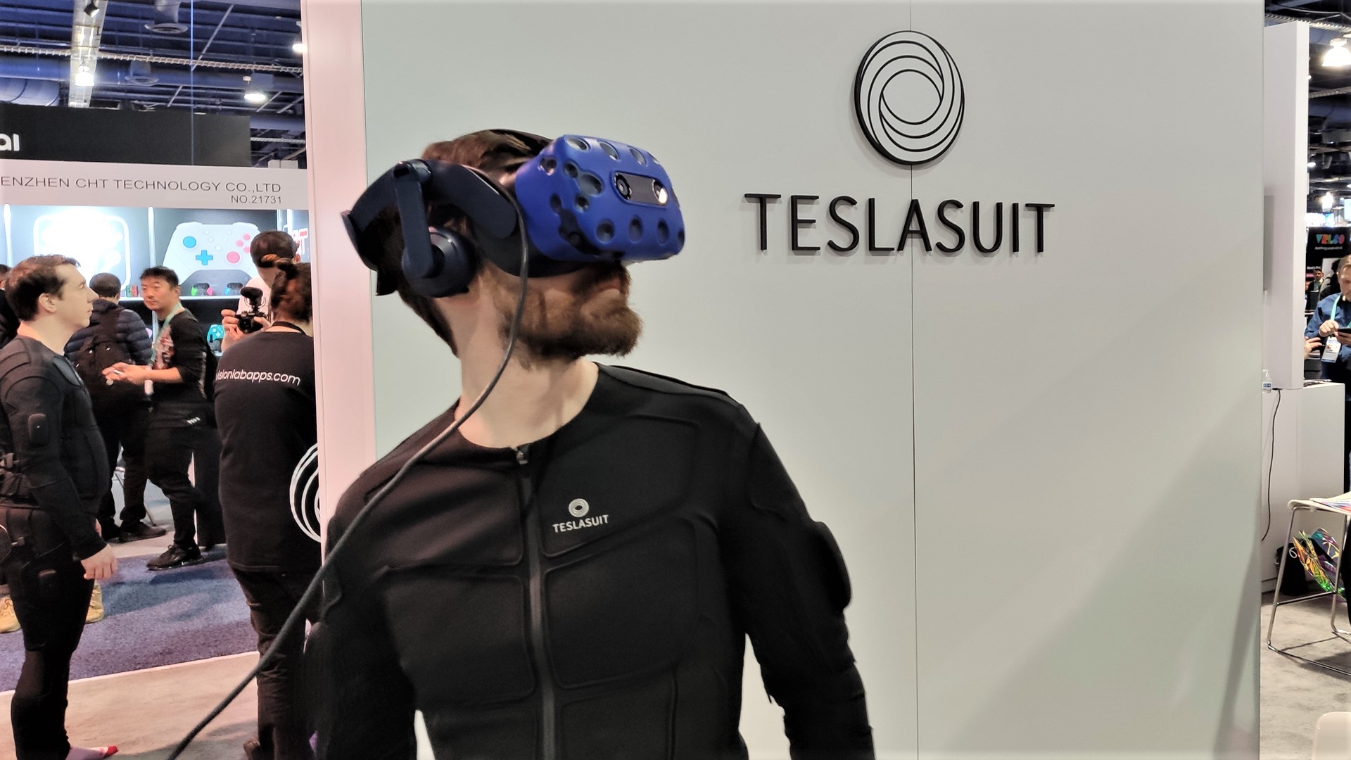 CES 2020: Shock & Awe with Teslasuit's Electro-stimulation Haptics