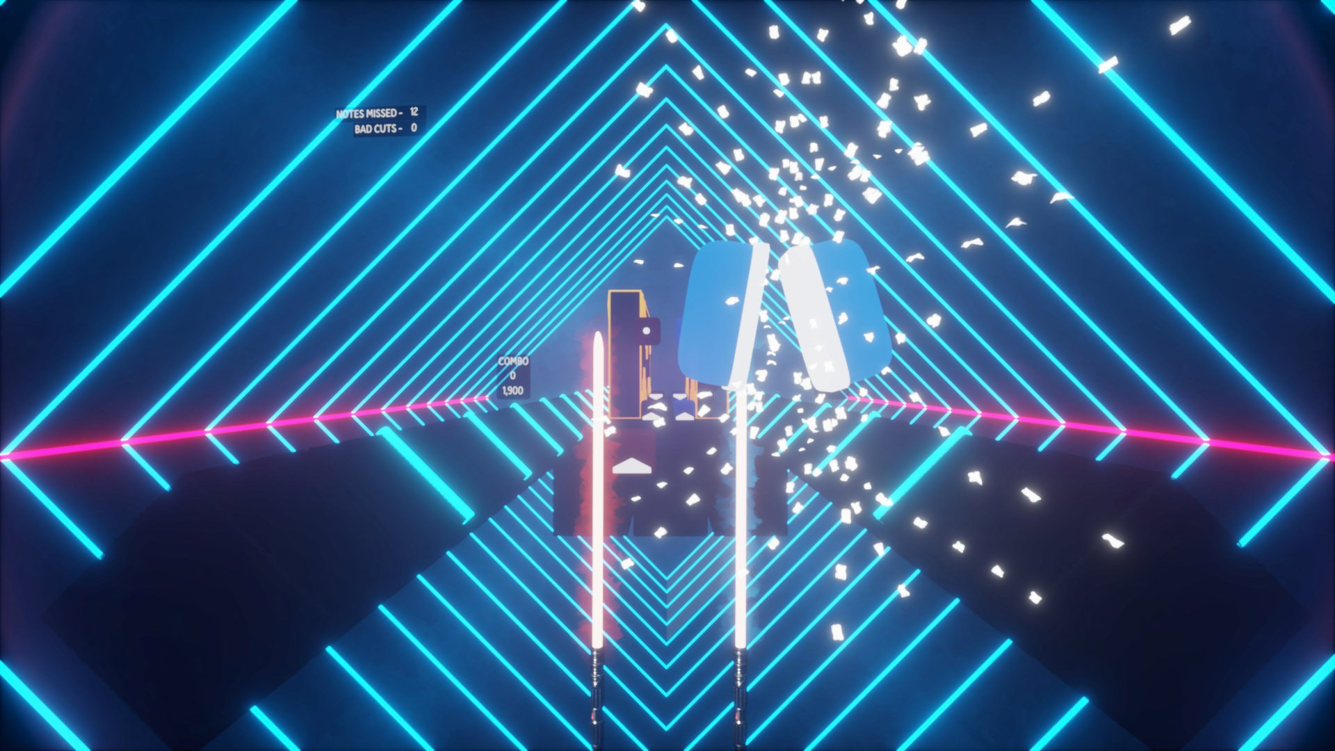 Made Beat Saber Inside of Dreams to VR