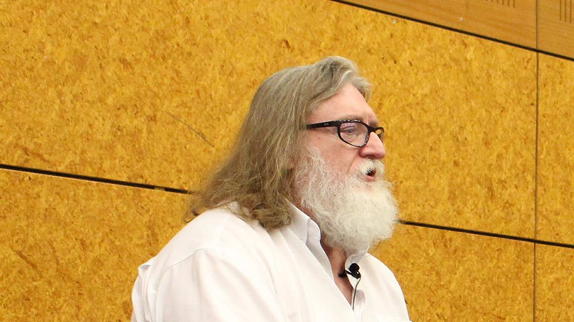 Gabe Newell, from Valve . realistic, detailed ,by A