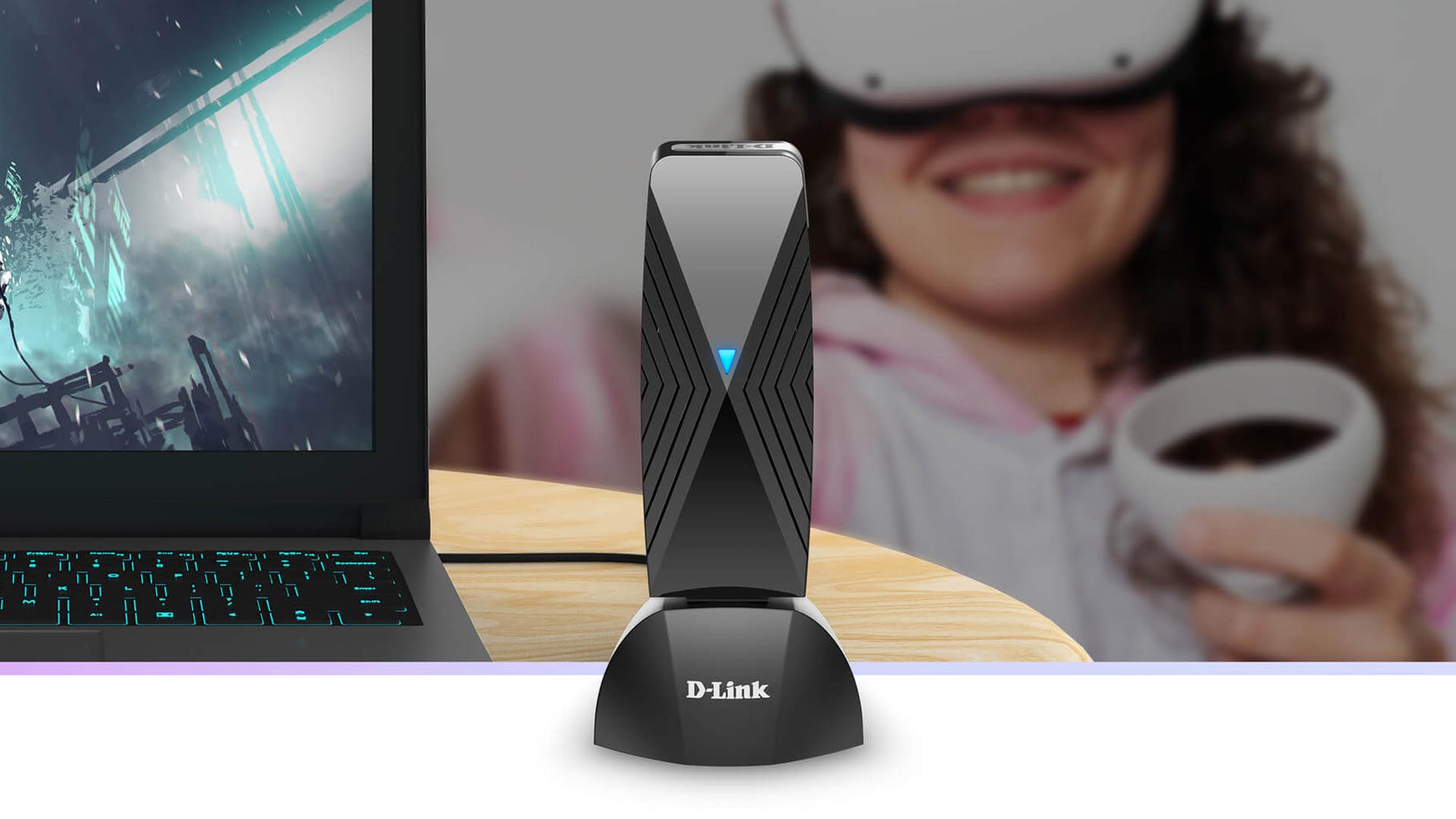 Betaling emulsion Dekoration This $99 D-Link Dongle Brings Quest 2 a Dedicated Wi-Fi Connection for PC VR  Gaming – Road to VR