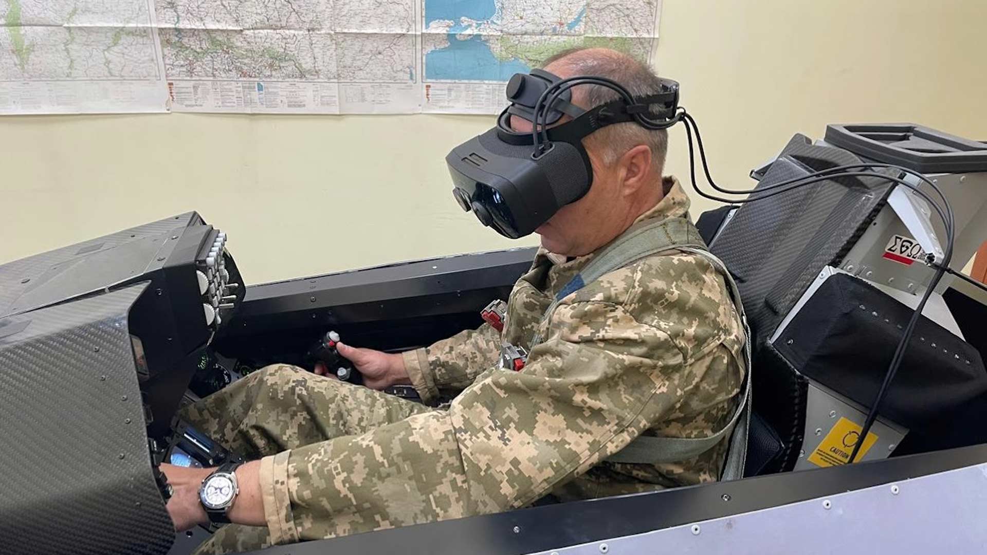 VR тренировка воздушного боя