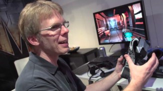Carmack demo's an early Oculus Rift prototype at E3 2012