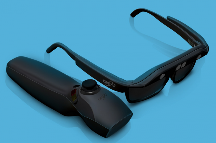 castar ar vr headset render castar wand