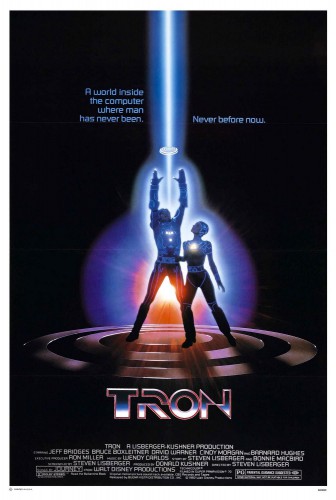 tron movie poster
